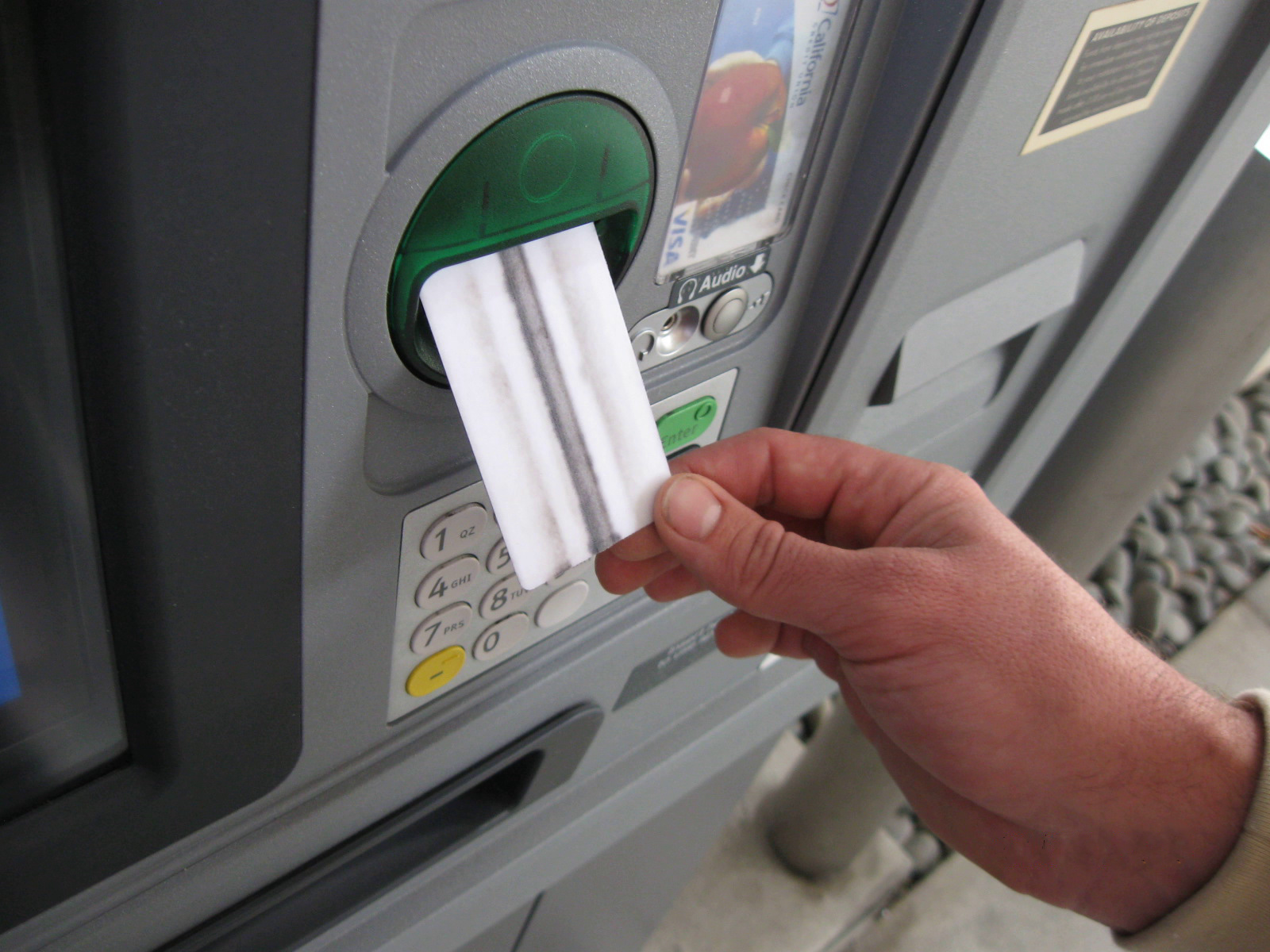 ATM Cleaning Card for brochure ATM Cleaning Card for brochure